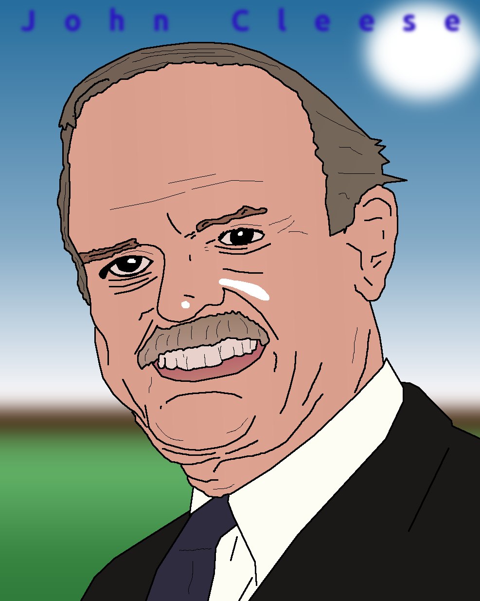 John Cleese Caricature for real money online caisno